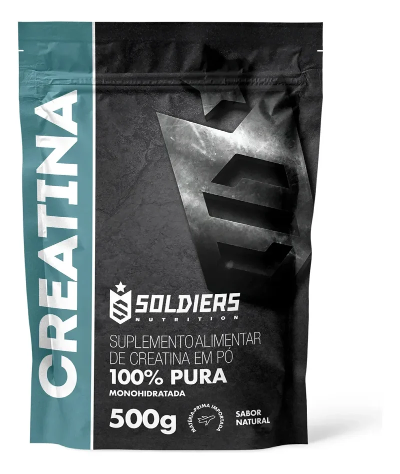 Creatina Monohidratada 500g Soldiers - Mercado Livre