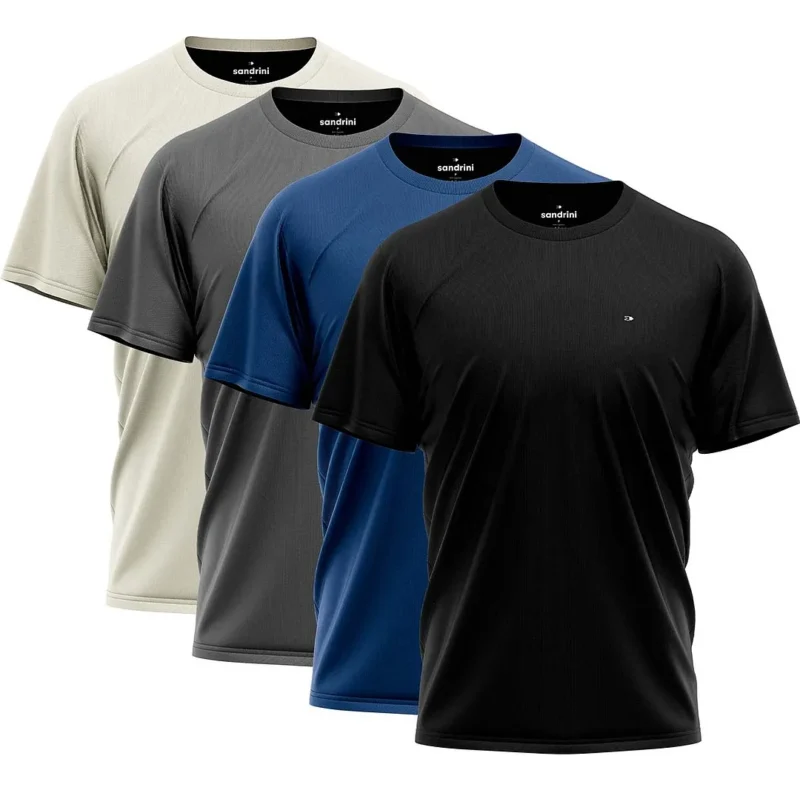 Kit 4 Camiseta Dry-fit Sandrini - Mercado Livre